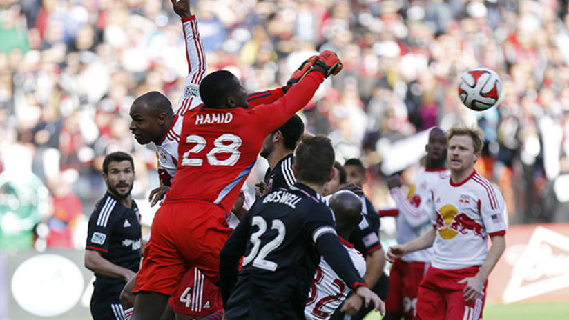 Bill Hamid save vs RBNY - playoffs 2014