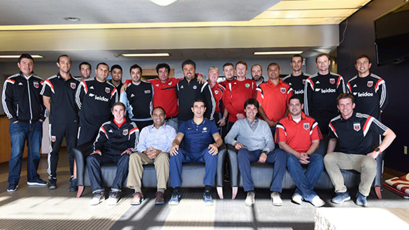Inter Milan and academy coaches