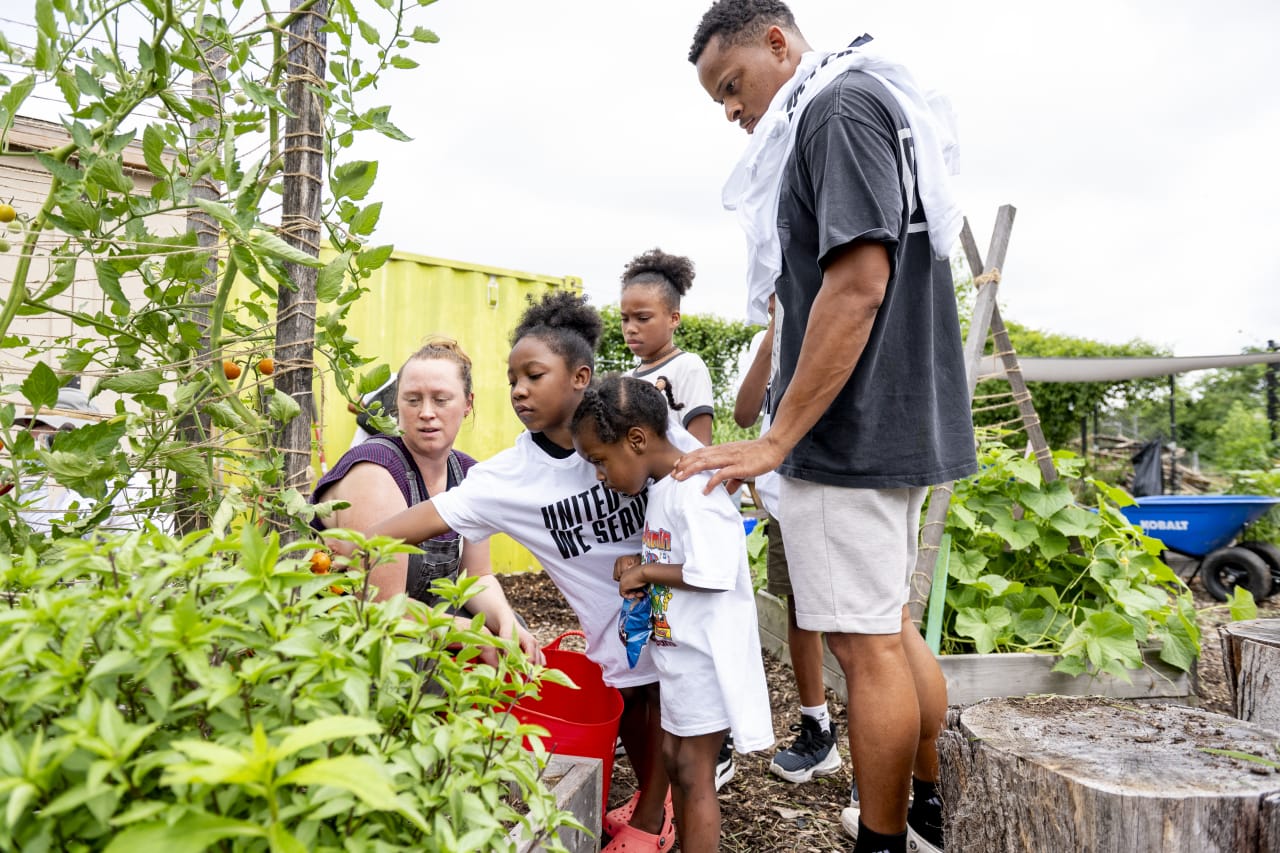 United We Serve | City Blossoms | July 2025